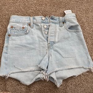 Levi Light Blue Jean Shorts -  size 25